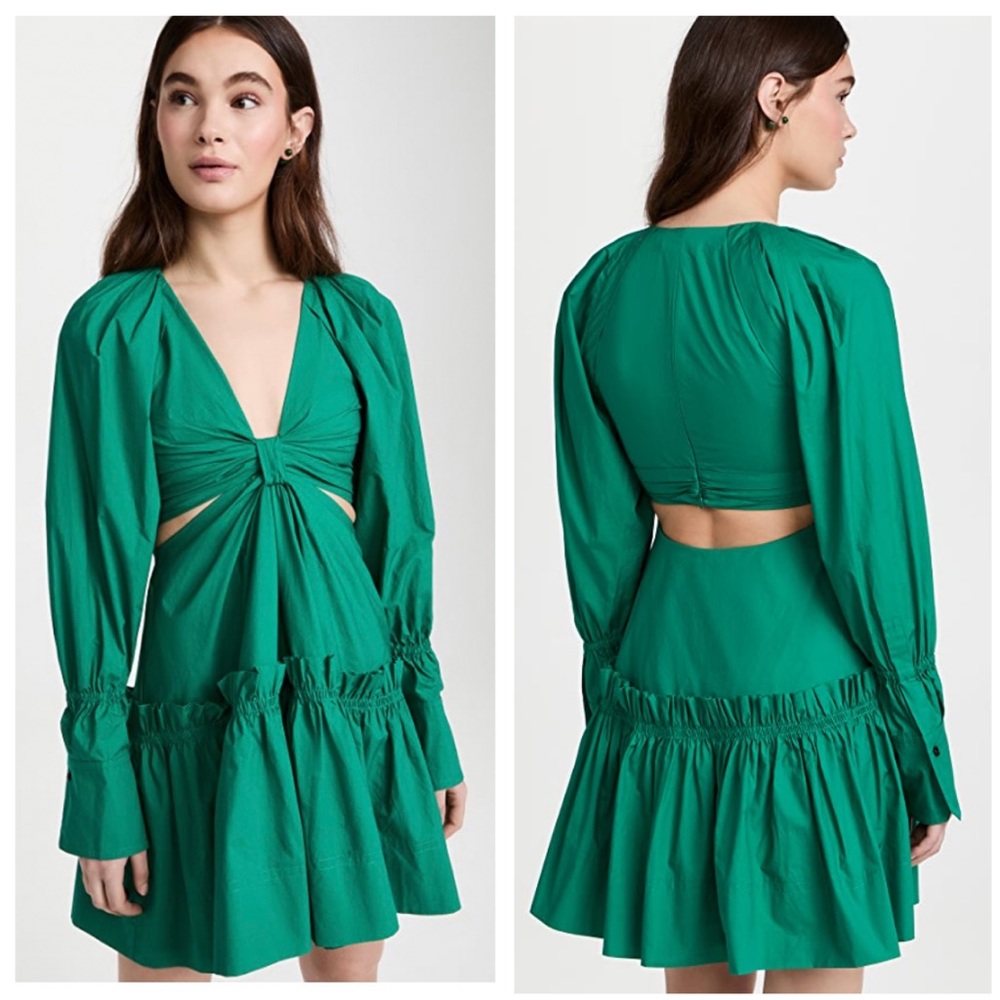 A.L.C Alexa Green Dress Size 6